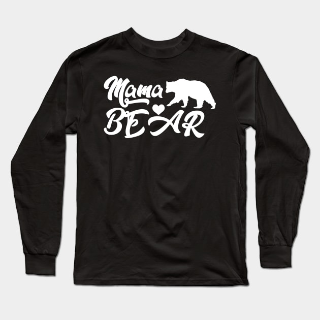 mama bear Long Sleeve T-Shirt by youki